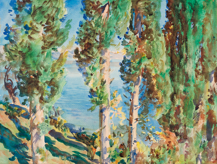  约翰·辛格·萨金特John Singer Sargent —— 水彩047